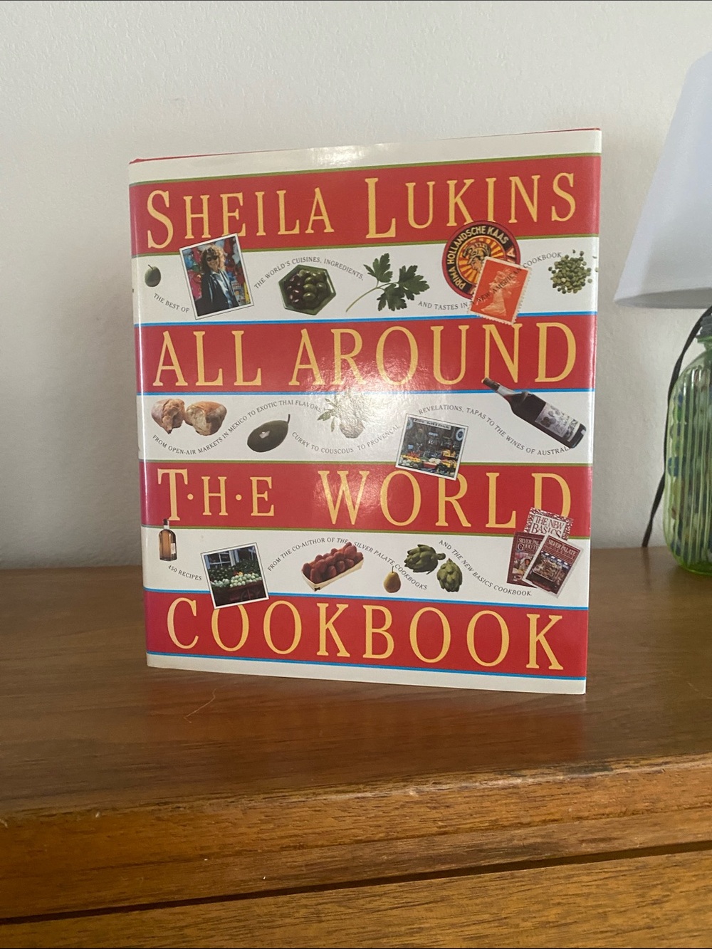 Sheila Lukins All Around the World Cookbook - Red and White Cover